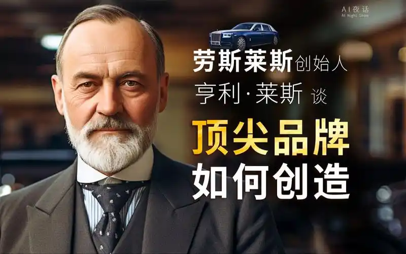 对话劳斯莱斯创始人,亨利·莱斯,谈豪华品牌的创业故事 | ai夜话