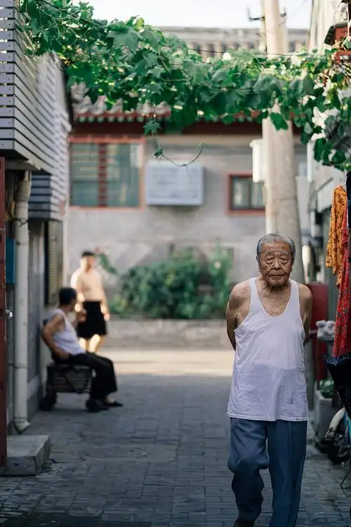 夏日北京胡同的百姓生活