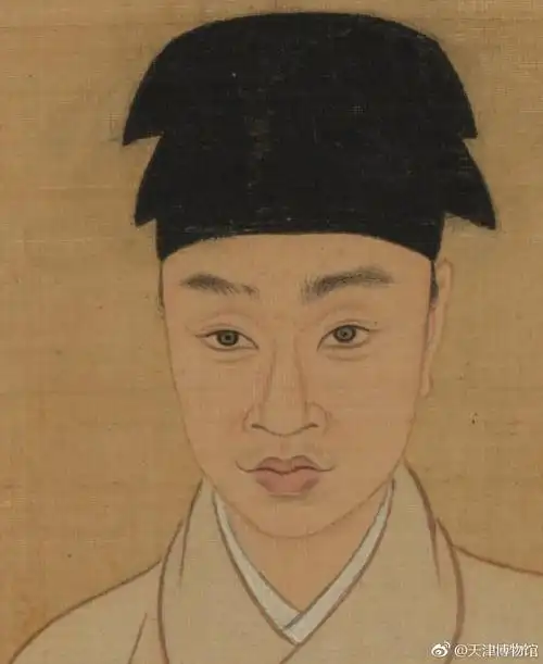 明 曾鲸 绘王时敏小像轴|肖像画|王时敏|万历_新浪新闻