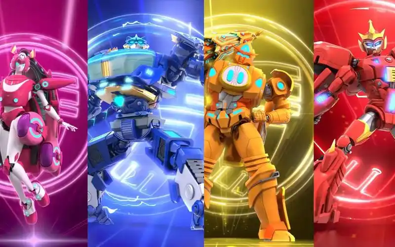 【宇宙护卫队】炫酷变身来袭!你最喜欢哪位队员的机甲呢?