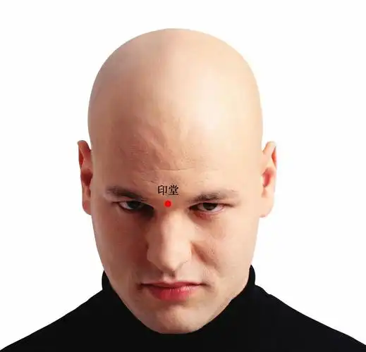 印堂穴位准确位置图
