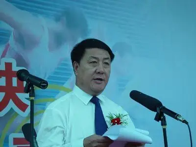 平谷区区委书记秦刚宣布体育节开幕