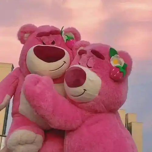 微信qq草莓熊头像,祝你莓有烦恼~_校服_人生