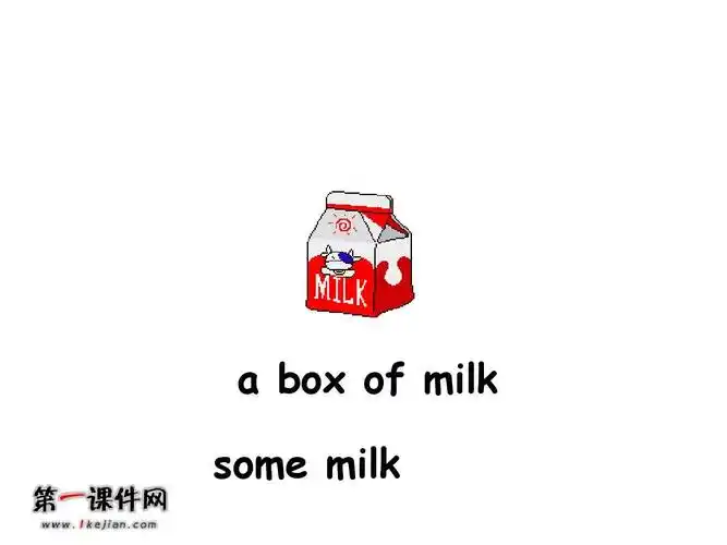 box of milk some milk