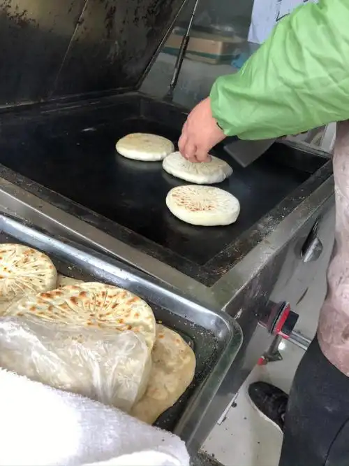 最好吃的武义肉麦饼