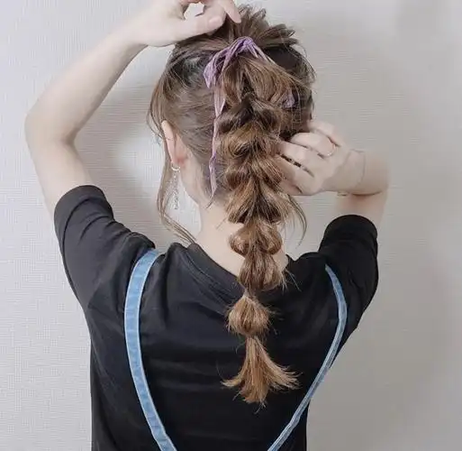 2021学会编发get100种花样造型