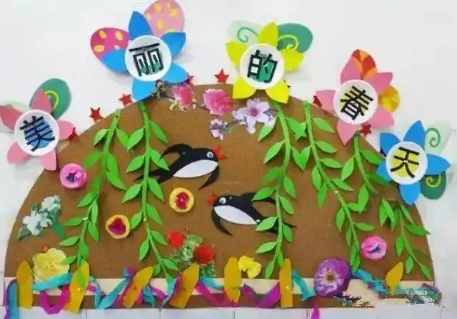 幼儿园创意主题墙,迎接新学期