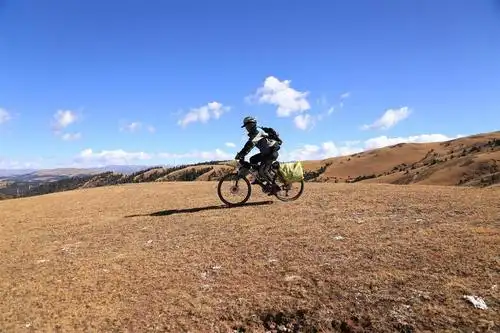 骑行在风景和第八状态