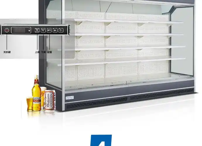 天翔冷链 风幕柜水果保鲜柜立式超市酸奶冷藏展示柜麻辣烫蔬菜柜