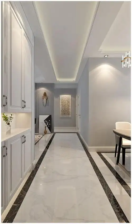 波打线,餐边柜,这个餐厅也太漂亮了 过道