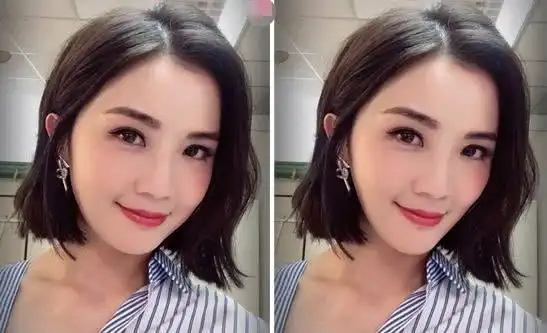 当圆脸变成瓜子脸后,蔡卓妍秒变网红,赵丽颖变大众脸