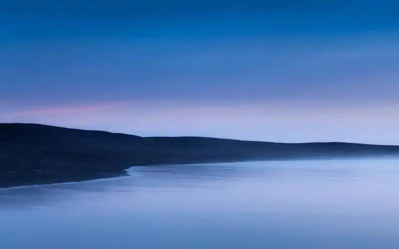 海边,沙滩,天空,深蓝,海,leeacaster,风景,沿海印记途经一片静美壁纸