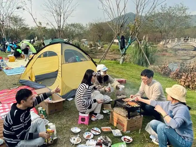 径山露营野餐绝了