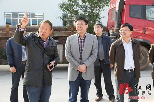 桃源县委书记龚德汉督查县级领导领办百件实事进展情况