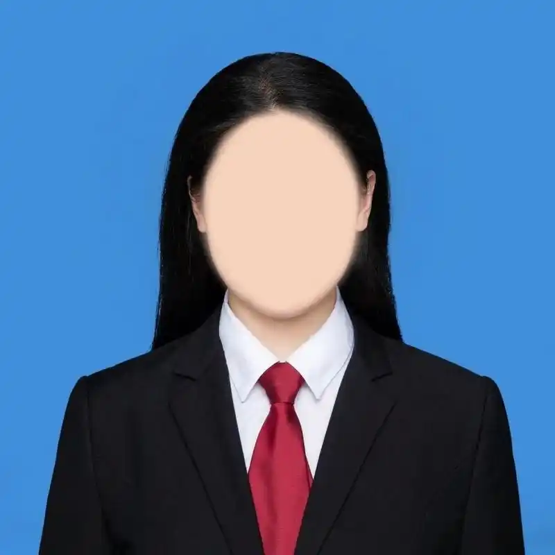 来一组红领带白衬衫黑西装证件照模板 好久没出模板了  太冷了  下雪