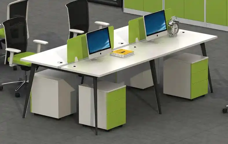 高端简约风格隔间办公桌执行木制办公桌,现代行政办公桌办公室桌子