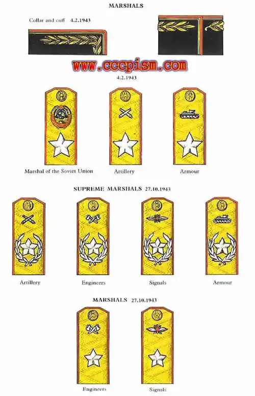 苏俄军队的军衔等级全套配图