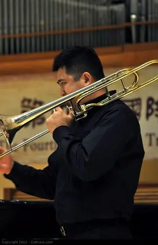星海音乐学院长号教授 郭铮 - 2013北京第四届国际长号大号艺术节