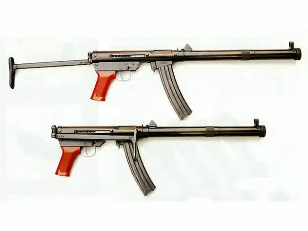 p>85式冲锋枪,是中国自行设计和制造的一种新型7.