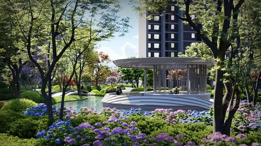 大区景观设计lumion效果图