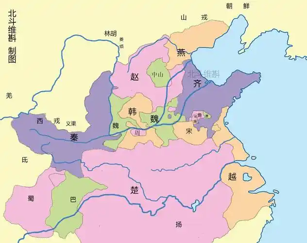 从大分裂走向大一统:通过地图了解春秋战国550年的战争