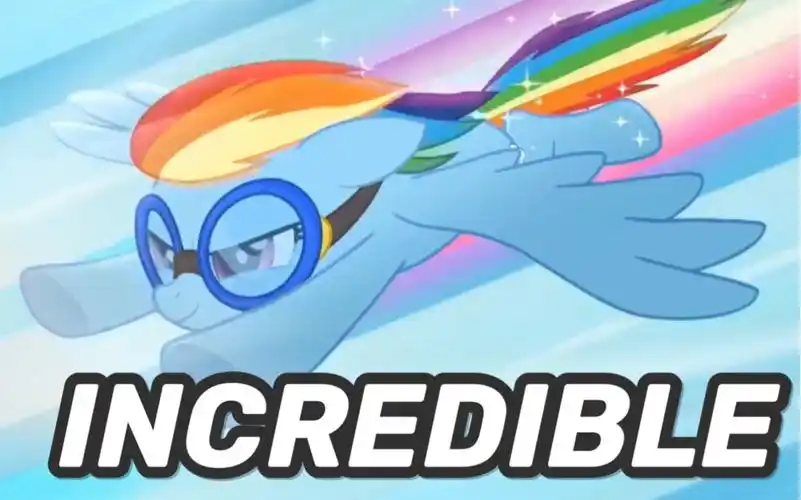 【mlp/云宝黛西个人混剪】incredible【hb to rd】