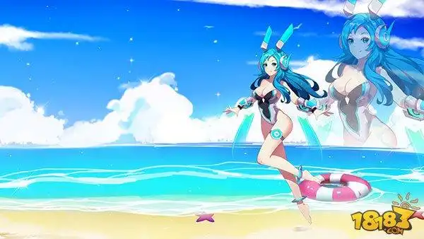 女英雄泳装系列壁纸绝世舞姬貂蝉