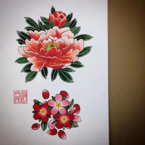 纹身日式老传统纹身