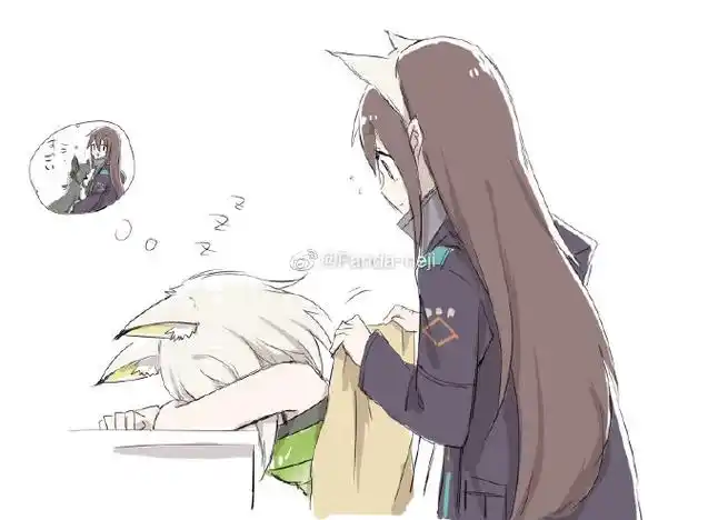 女博士 凯尔西 ②继续 昨日→网页链接#明日方舟##凯尔希