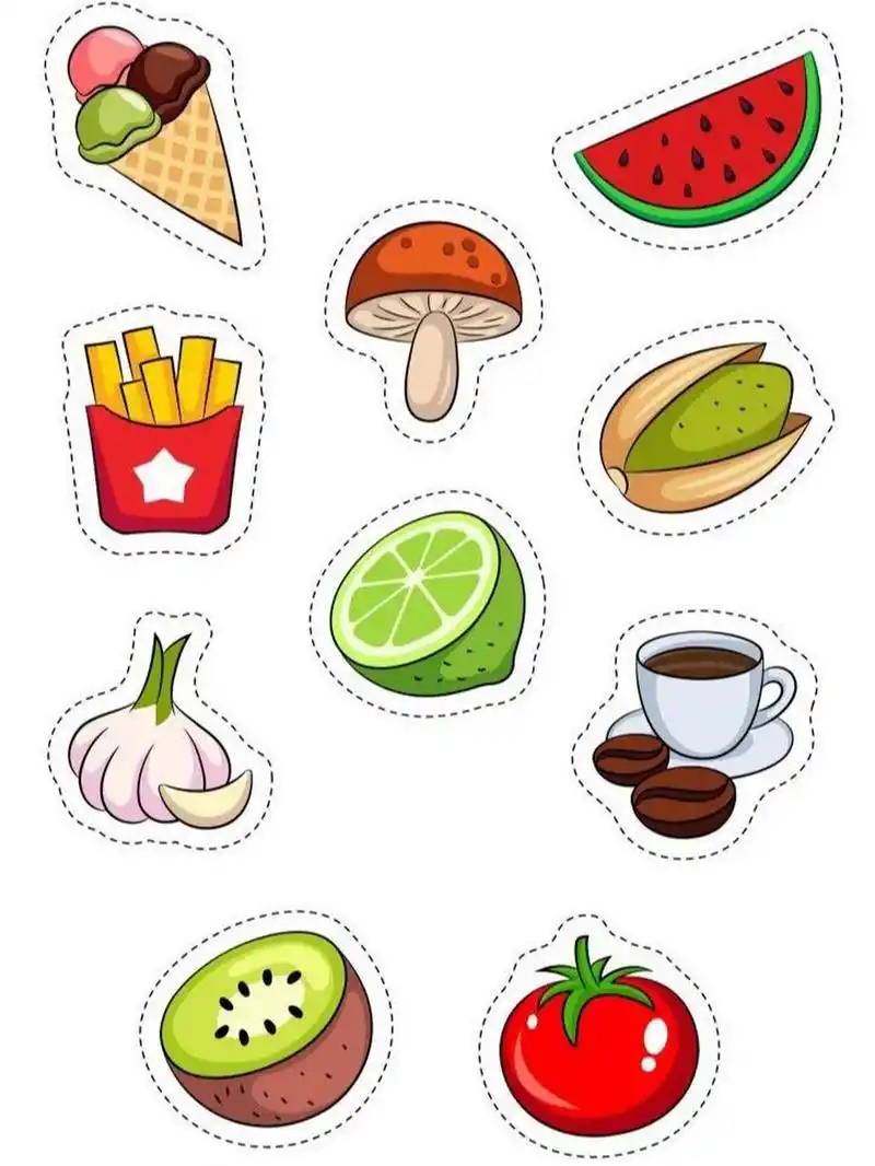 99简笔画分享|可爱的美食简笔画哦 来一组可爱的美食图图分享93