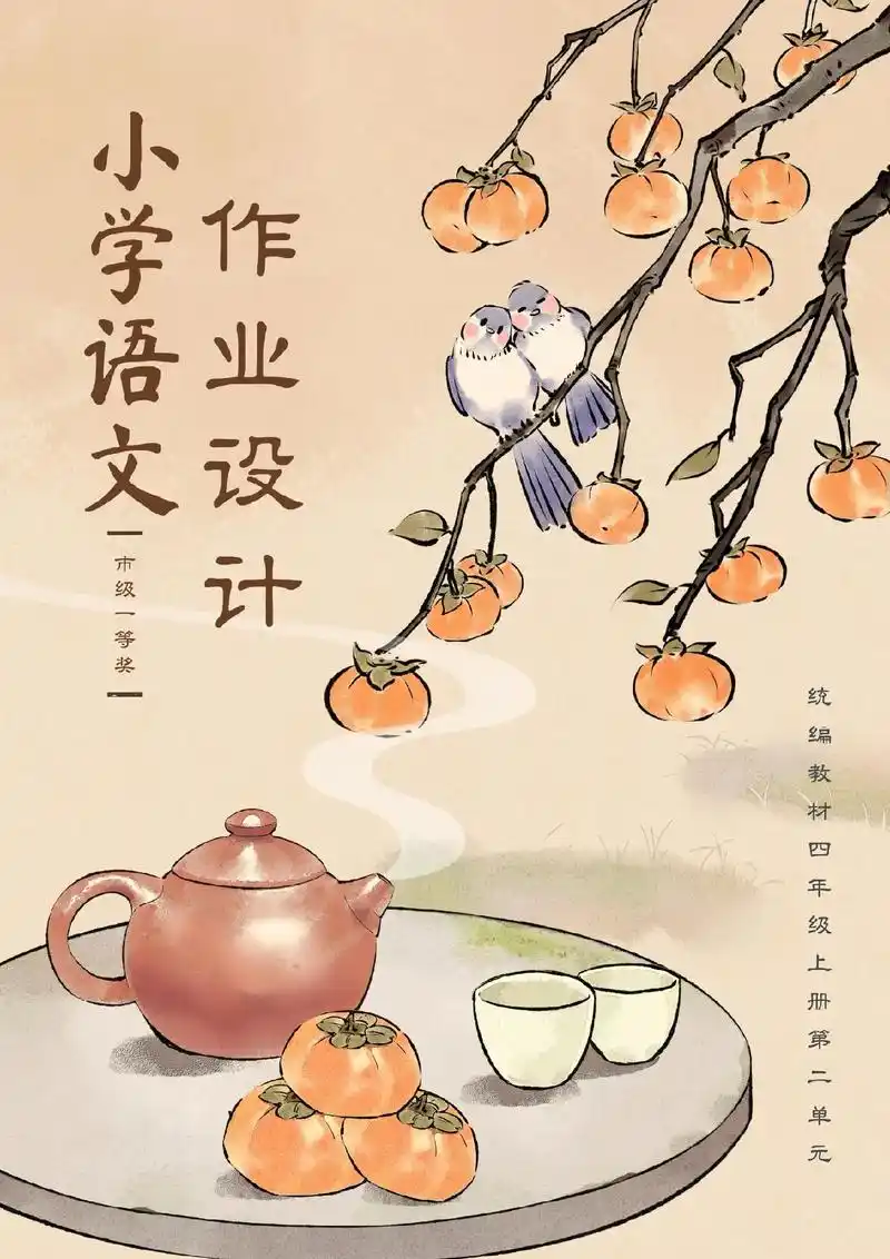 市级一等奖96小学语文作业设计案例.