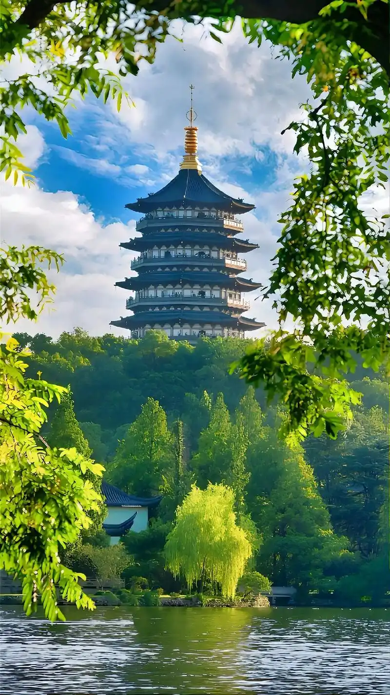 西湖十景之雷峰塔