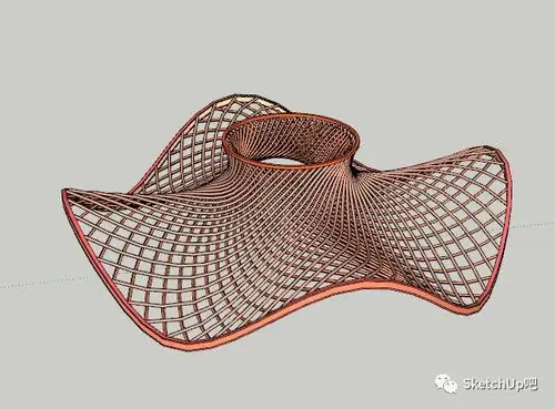 要想用su建好曲面模型这几招你得懂