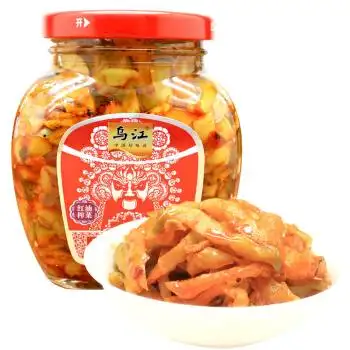 乌江 下饭菜 红油榨菜 瓶装 300g