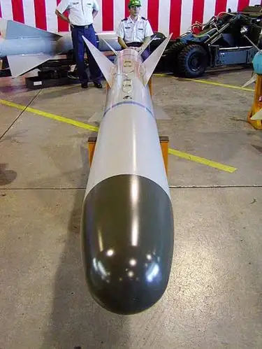 图文日本asm1空射型反舰导弹