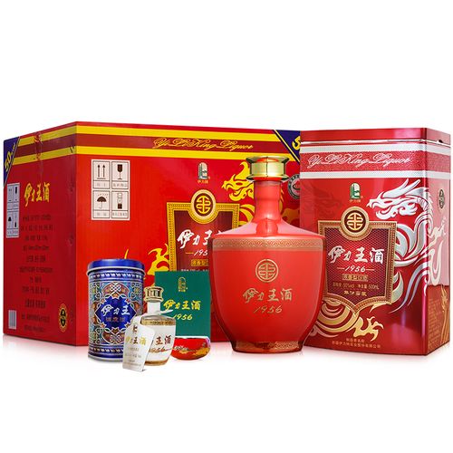 伊力特50度伊力王红王6瓶整箱装高端硬货高度白酒水婚宴商务送礼