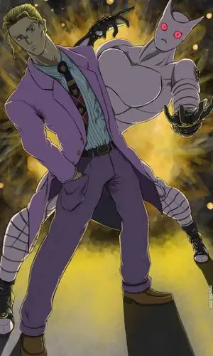 第四部jojo的奇妙冒险大反派喜欢女人手的吉良吉影手机壁纸图片(5)