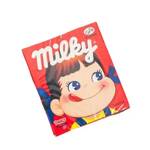 日本进口不二家牛奶妹牛奶奶糖新式软糖零食 25g结婚婚庆糖果盒装