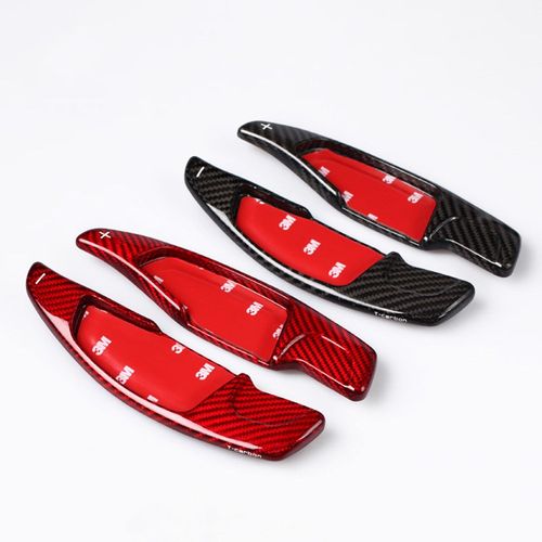 lengthen style carbon fiber steering wheel paddle shift fit