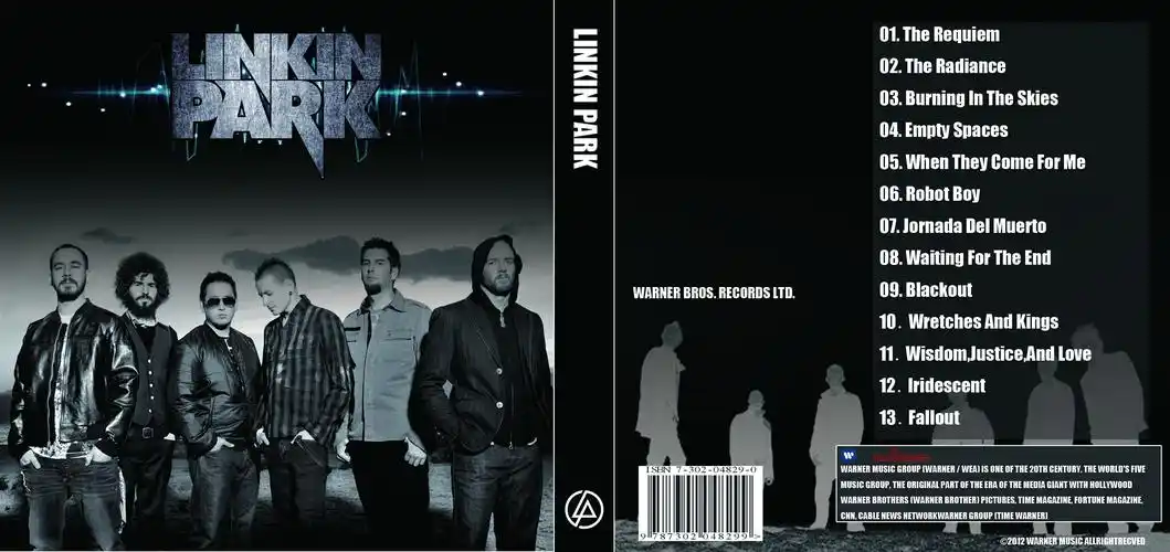 林肯公园光盘盒封面 以及光盘设计