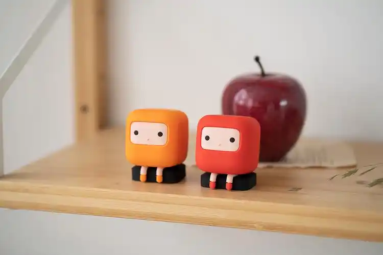 cuub 彩虹色,方块,卡通,人物设计,立方体