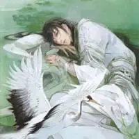 动漫头像一个男的和一个仙鹤_微信头像图片大全