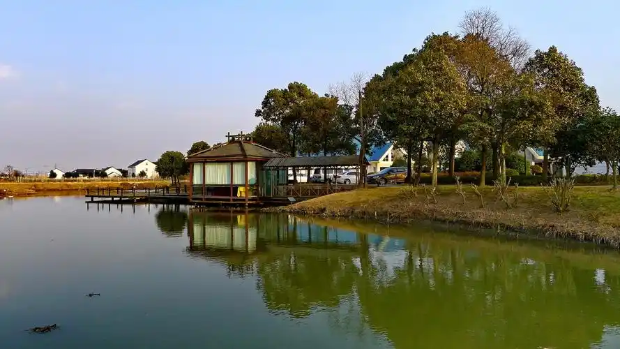 上海金山漕泾休闲水庄温泉岛2