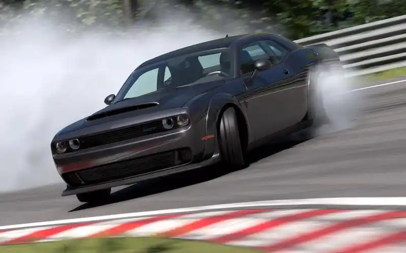 【gt赛车7】道奇挑战者srt demon更新 菜鸡深邃森林试驾