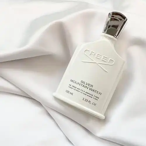 creed信仰银色山泉中性香水50100ml节日礼物清新馥奇香调无塑封