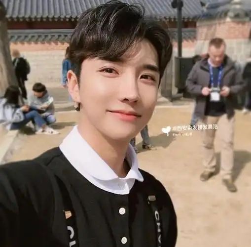 夏季男士三七分侧背碎盖发型集合