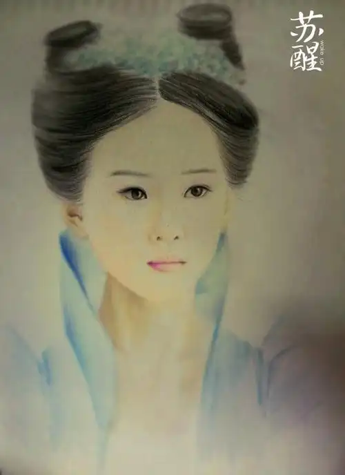 彩铅素描刘诗诗龙葵仙剑奇侠传三高清