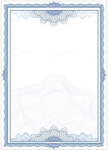 证书边框简约清新背景背景图片素材免费下载_边框背景_2000*2811像素