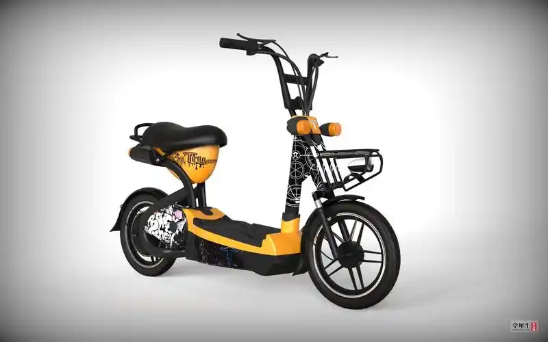 犀牛课程学完了画个我的爱车捷安特133电动车老款