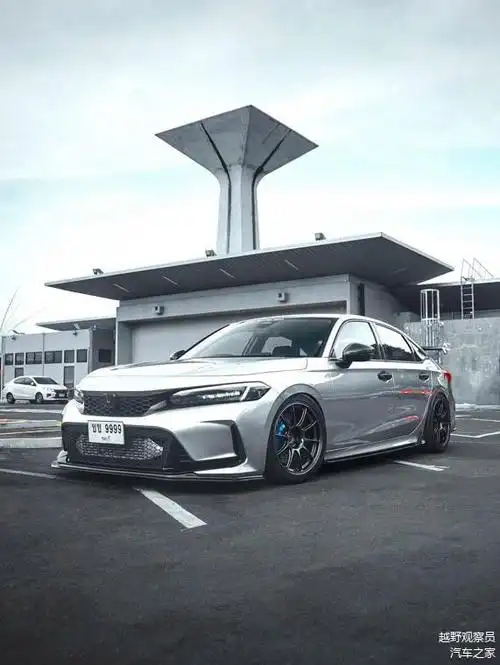 泰国车友改装cleanstyle本田思域fe颜值姿态帅爆